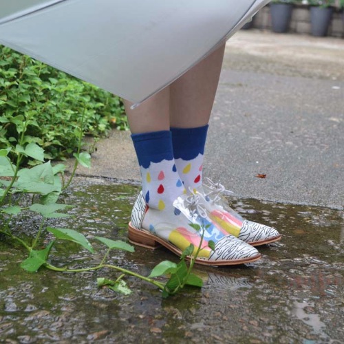 Colorful Rain Socks
