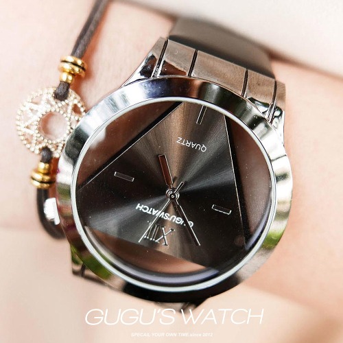 GUGU'S Watch 訂製品牌款  懸空三角90%黑巧克