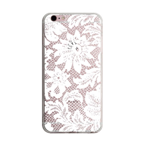 白色Lace iPhone 5 6 7 手機殼 cases