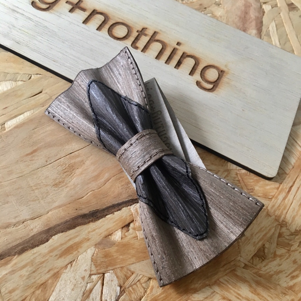 木製bow tie